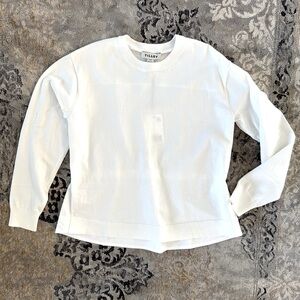 NWT Tilley LS Mixed Media Sweater